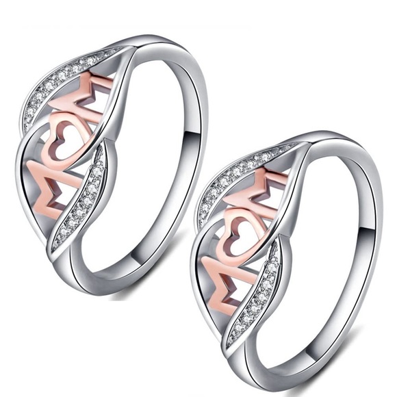 Infinity Heart Mom Love Ring - Picture 3 of 6